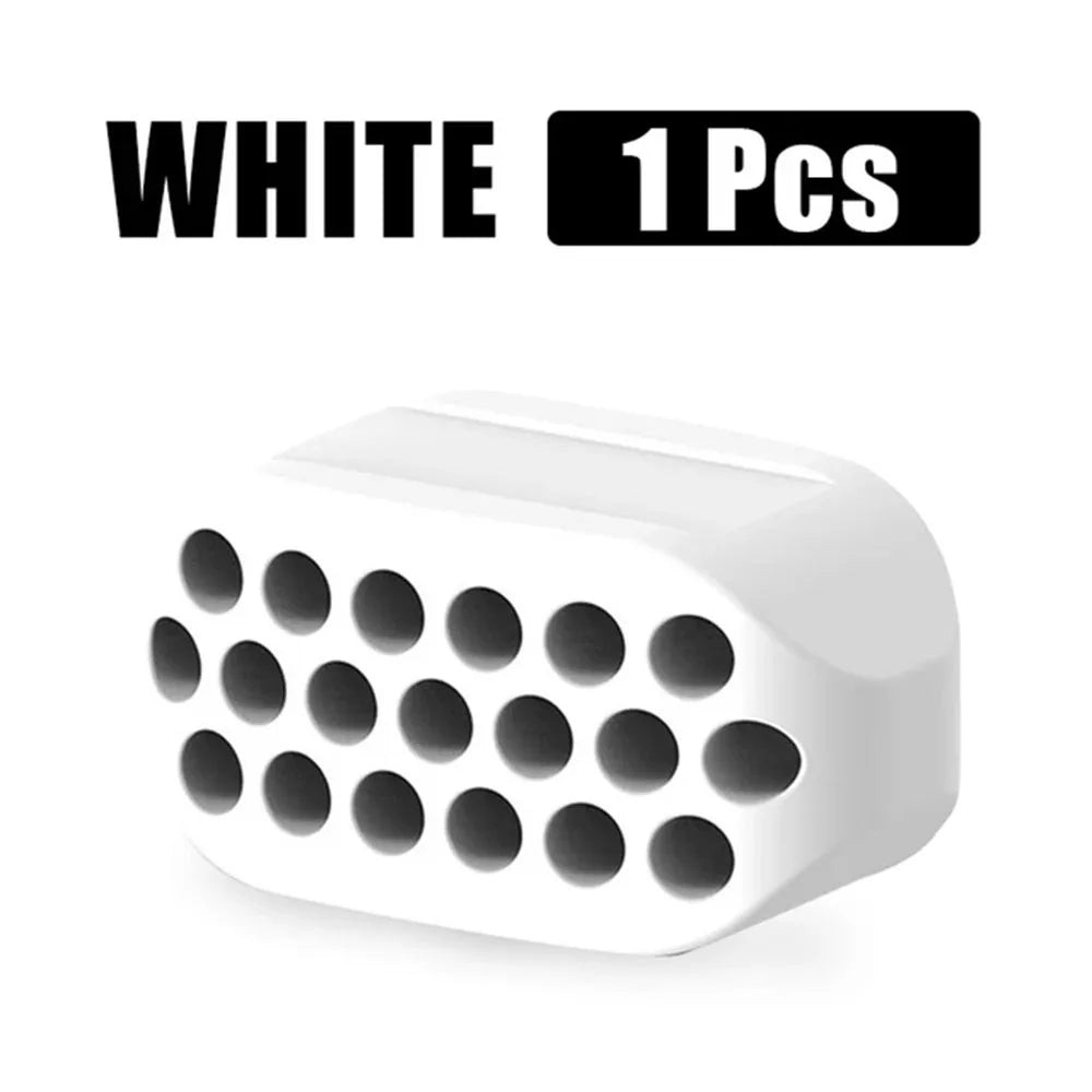 Jawline Exerciser for Man and Woman 3 Resistance Levels BPA Free Silicone Jaw Exerciser Gum Tablets Jaw Trainer & Jaw Exerciser Shaper for Beginner, Intermediate & Advanced Users